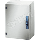 Бокс непрозрачные двери с боковыми панелями IP66 366х276х186 HENSEL