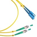 Шнур оптический duplex FC/APC-SC/UPC 9/125 sm 1,5м LSZH Cabeus FOP(d)-9-FC/APC-SC/UPC-1,5m