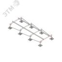 Опорная конструкция для установки оборудования TECHNORAPTOR STEELFOOT 1500х4000 тип 2