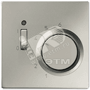 Крышка для регулятора температуры воздуха помещений благородная сталь