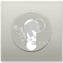 Крышка к выключателю для замочного механизма благородная сталь