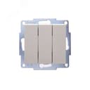 Vesna Выключатель 3-ой цв. крем