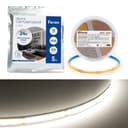 Светодиодная COB лента Feron LS530 512SMD2110м 12Втм 24V 50001018мм 4000К IP20 48969