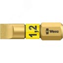 Бита шлицевая биторсионная 800/1 BDC SL алмазное покрытие хвостовик 1/4 C 6.3 1.2X6.5X25 мм