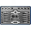 Набор метчиков и плашек, сталь Р6М5 24 предмета