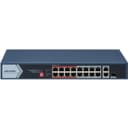 Неуправляемый 18 портовый коммутатор с 16 PoE портами DS-3E0318P-E/M(C) HikVision