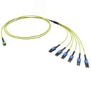 Сборка оптическая разветвительная 12ОВ 9/125 OS2. 1хMTP PRO(12)/6хLC-UPC Dupleх Uniboot. тип полярности - прямая (Tх-Rх). 2м (предустановленная конфигурация: MTP Male . тип полярности - прямая (Tх-Rх)