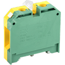 Клемма ЗНИ-35 мм.кв. ЗЕМЛЯ желто-зеленая YZN20-035-K52 IEK