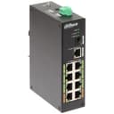 8-портовый неуправляемый коммутатор с PoE Dahua DH-LR2110-8ET-120