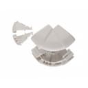 Угол для кабель-канала внешний изменяемый 60-120град. для DLP 105х50 бел. Leg 010619