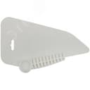 Шпатель прижимной, "Стандарт", для обоев, пластиковый, белый 280 мм