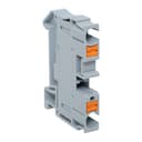 Клеммная колодка пружинная 6 Push-in серая EKF