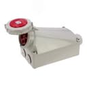 Розетка настенная 125A/400V/3P+N+E/IP67