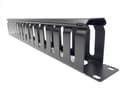 Организатор кабельный металлический с крышкой 19", 1U Hyperline CM-1U-ML16-COV