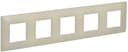 Рамка 5-м SKANDY SK-F01B беж. IEK SK-M52-K10