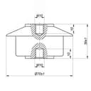 Ограничитель перенапряжений ОПН-П-0,66/0,8/5/550 УХЛ1