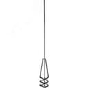 Миксер для песчано-гравийных смесей, шестигранный хвостовик, оцинкованный, на подвеске, 45х400 мм "Профессионал".