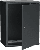 ITK Шкаф LINEA W 12U 600x450 мм дверь металл, RAL9005 (LWR5-12U64-MF)