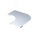 Крышка на угол горизонтальный 90 градусов 80, 1,5 мм, в комплекте с крепежными элементами необходимыми для монтажа