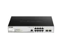 Управляемый 10-ти портовый коммутатор с 8-ми PoE портами DGS-1210-10P/ME/B1A D-Link