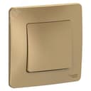 BLANCA скрытой установки одноклавишный выключатель (cх.1), 10A, 250B, титан BLNVS010104 Systeme Electric