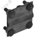 Зажим крестообразный полоса/пруток-полоса/пруток 40/12мм оцинкованная сталь TD IEK