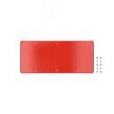 Фланец сплошной для корпусов ST, тип 3, 343x153 мм, красный RAL3020