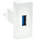 PRIMER РКЮ-10-00-П Розетка USB A 3.0 (1 модуль) белая IEK