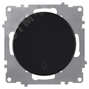 Переключатель одинарный, цвет чёрный (серия Florence) 2172821 ССТ