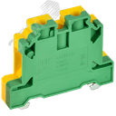 Колодка клеммная CTS-PEN земля 10мм2 желто-зеленая YCT11-00-K52-010 IEK