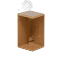 Заглушка 40х25 корич