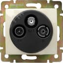 VALENA Розетка телевизионная TV-FM-SAT звезда в рамку слоновая кость 774335 LEGRAND