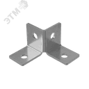 Пластина угловая двойная короткая КМ-профиль