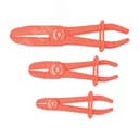 Зажимы для шлангов пластиковые 15-60 мм, 3 предмета