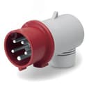 Вилка кабельная угловая IP44 16A 3P+E+N 400В