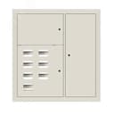 Щит этажный 7 кв. RAL9002 (1000х950х160) PROxima