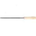 Напильник, деревянная ручка, круглый 200 мм 42507 FIT