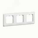 Cariva Рамка 3 поста белая 695982 Legrand Euro