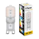 Лампа светодиодная Feron LB430 G9 5W 2700K 25636