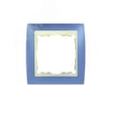 Рамка на 3 поста S82 сирень - слоновая кость Simon