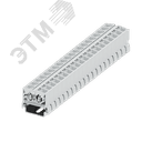 Клемма TB 2-2 на DIN-35, фронт.подключение, сечение 2,5 мм. кв., светло-серый.