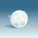 Клавиши (2 шт) для 75396-39, S88, коричневый