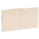 Розетка 2-м СП AtlasDesign 16А IP20 с заземл. защ. шторки со сдвижн. крышкой в сборе беж. SE ATN000228