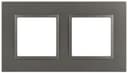 Рамка 2-м Elegance 14-5012-16 Classic для розеток и выключателей титан Эра Б0065825
