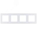 Рамка 4 поста INSPIRIA жемчуг LEGRAND