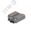 Клемма TP 2-2 проходная Push-in, сечение 1,5 мм. кв., серая