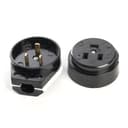 PPG325120 Вилка с розеткой разборные открытой установки с заземлением для плит 250В 32А черные 39017