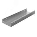 Универсальный лоток неперфорированный 200х100х3000, толщина 1,5 мм, Сендзимир цинк