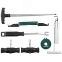 Комплект для демонтажа лобовых стекол, 7 предметов Jonnesway