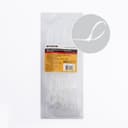 Хомут нейлоновый многоразовый STEKKER NYCT40150 4x150 мм белый упаковка 100 шт 39081